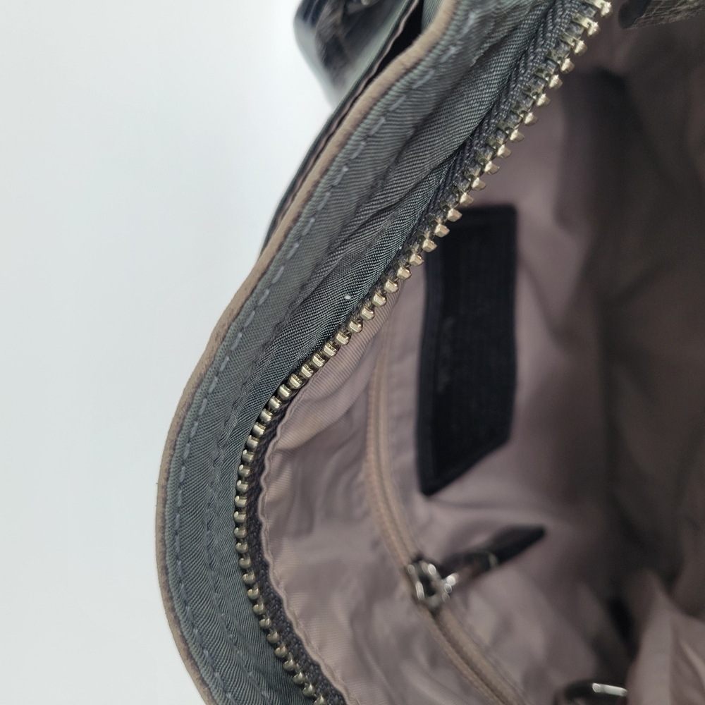 TUMI Green Crossbody Travel Bag - Picture 8 of 9